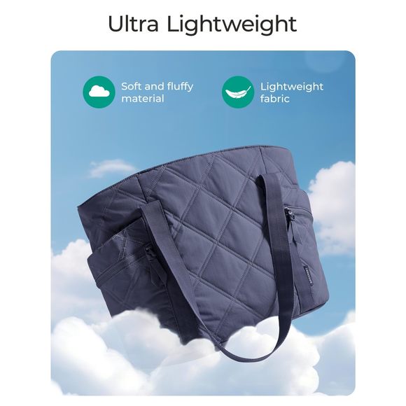 Tote Bag, Puffer Carry On Tote With Zier, Travel Essentials :') - Picture 5 of 7